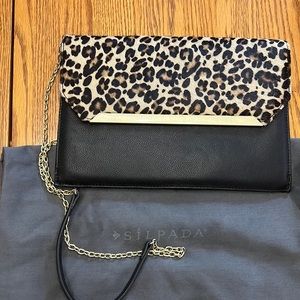 Silpada Black Leather Purse